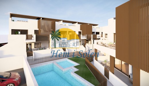 Bungalow en el último piso - Nueva construcción  - Pilar de la Horadada - pueblo