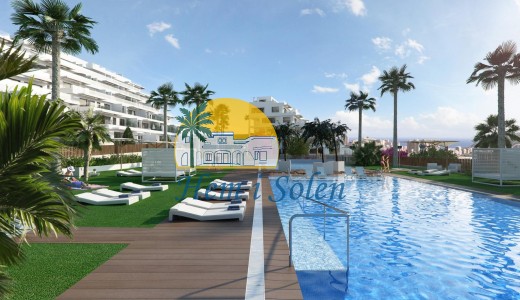 Ground floor apartment - New Build - Finestrat - Seascape