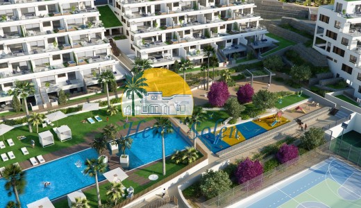 Ground floor apartment - New Build - Finestrat - Seascape
