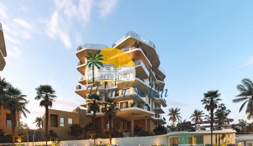 Ground floor apartment - New Build - Villajoyosa - Playa Les Torres