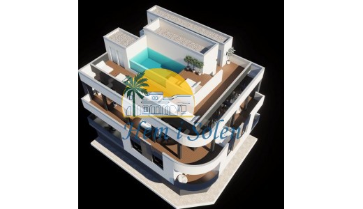 Lägenhet på bottenvåningen - Nybyggd - Torrevieja -
                Torrevieja Centro