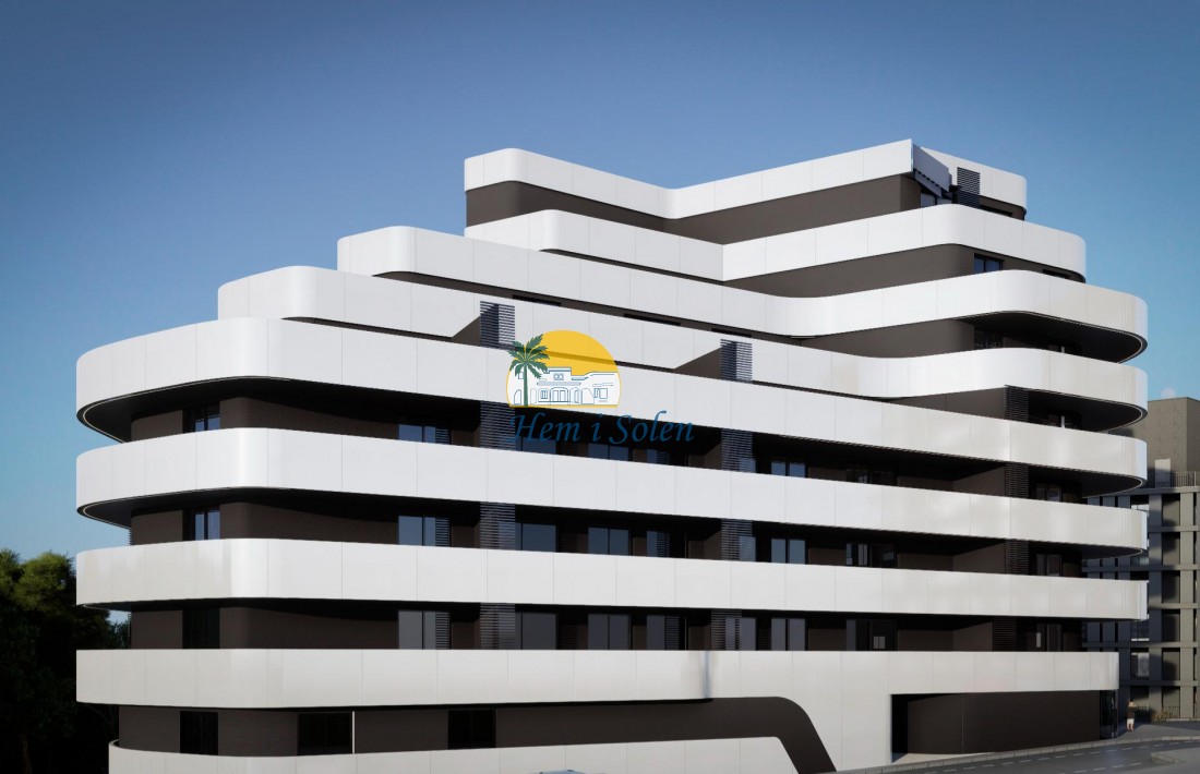New Build - Apartment -
Calpe - Arenal Bol