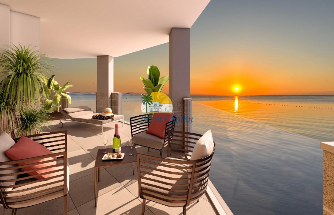 New Build - Apartment -
La Manga Del Mar Menor - La Manga