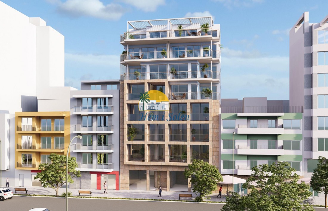 New Build - Apartment -
Villajoyosa - Pueblo