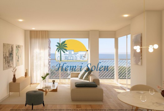 New Build - Apartment -
Villajoyosa - Pueblo