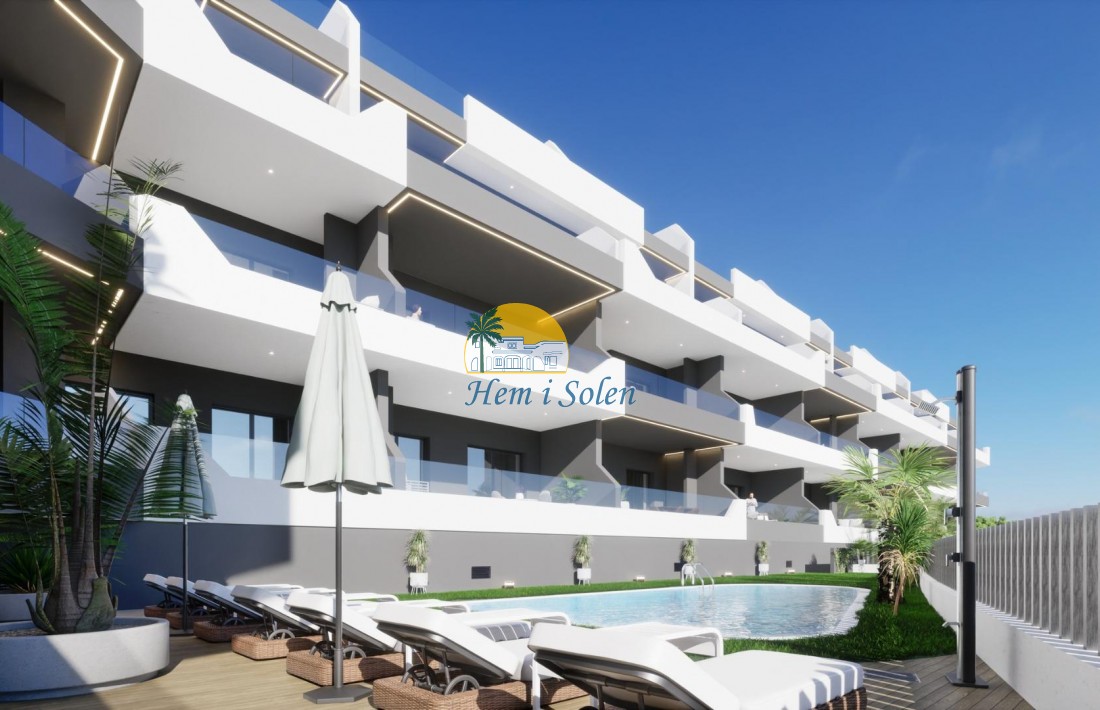 New Build - Ground floor apartment -
Benijofar - Pueblo