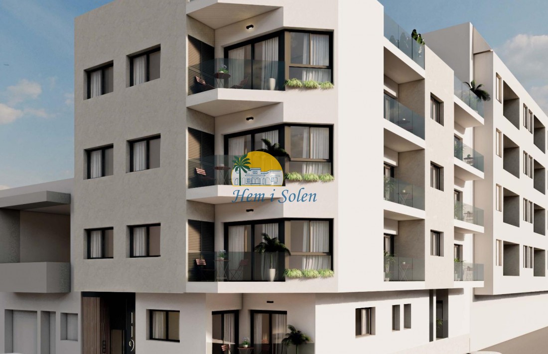 New Build - Ground floor apartment -
Guardamar del Segura - Pueblo