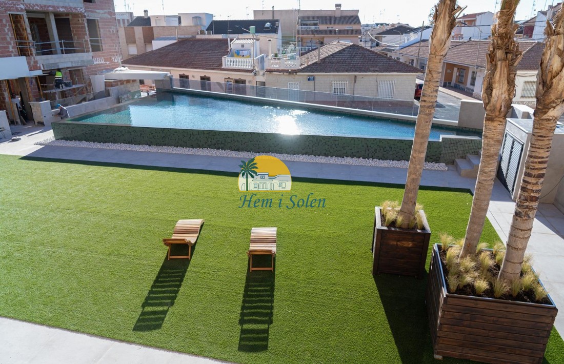 New Build - Ground floor apartment -
Murcia - Centro