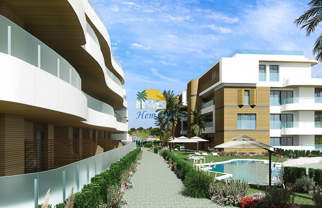 New Build - Ground floor apartment -
Orihuela Costa - Playa Flamenca