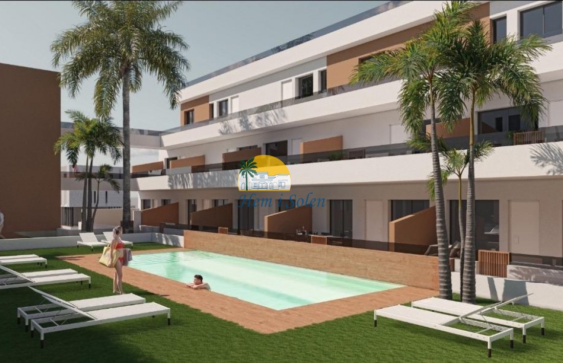 New Build - Ground floor apartment -
Pilar de la Horadada - pueblo