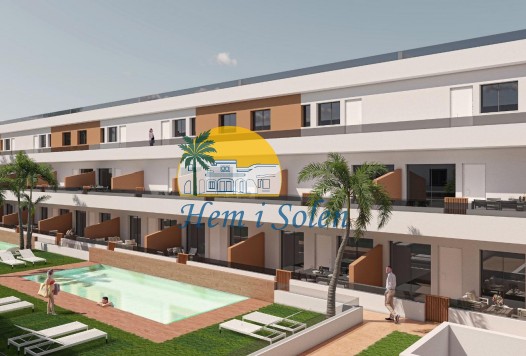 New Build - Ground floor apartment -
Pilar de la Horadada - pueblo