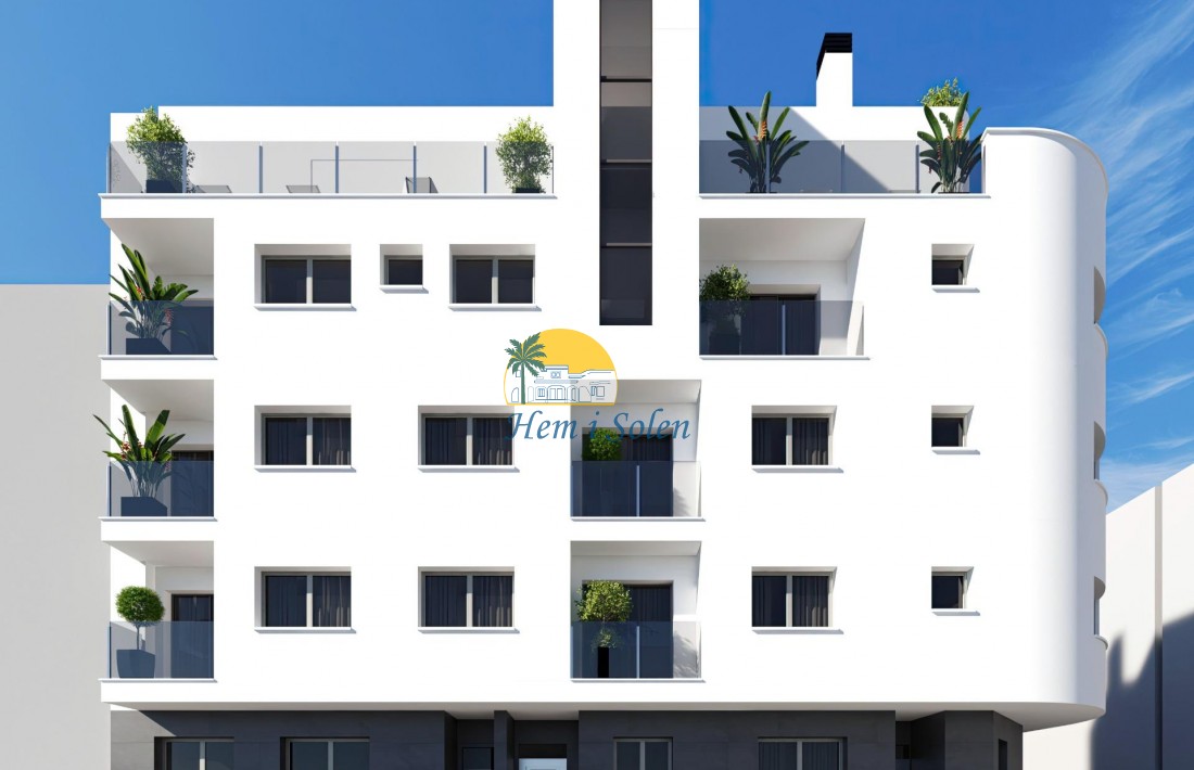 New Build - Ground floor apartment -
Torrevieja - Centro