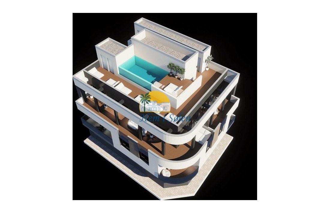 New Build - Ground floor apartment -
Torrevieja - Torrevieja Centro