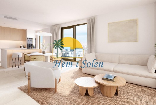 New Build - Ground floor apartment -
Villajoyosa - Playa del Torres