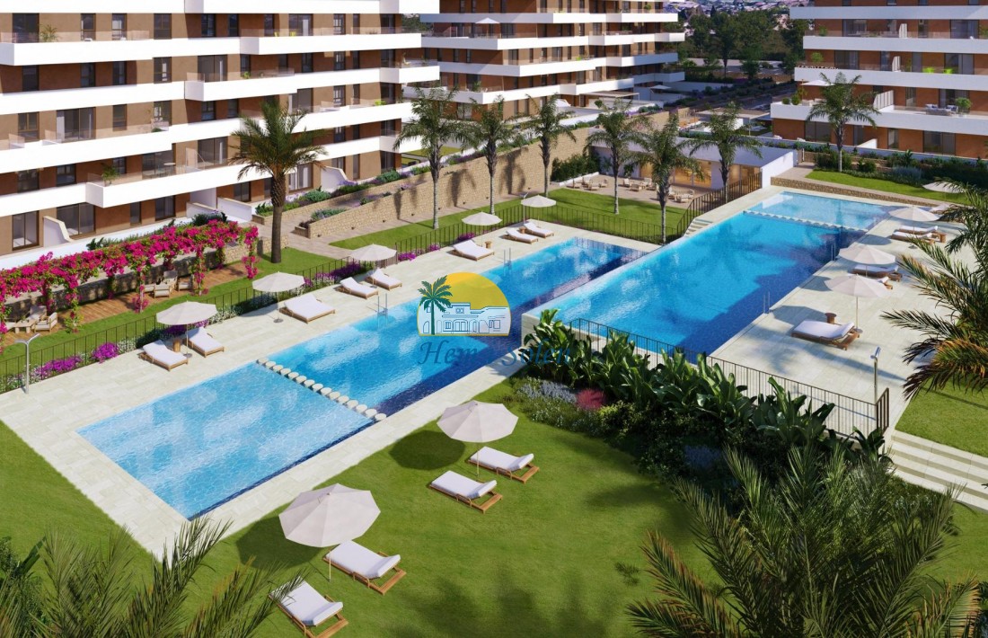 New Build - Ground floor apartment -
Villajoyosa - Playa del Torres