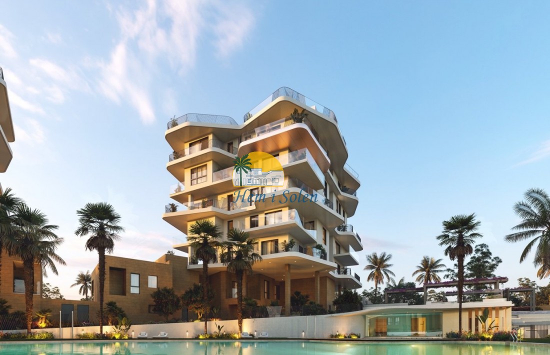 New Build - Ground floor apartment -
Villajoyosa - Playa Les Torres