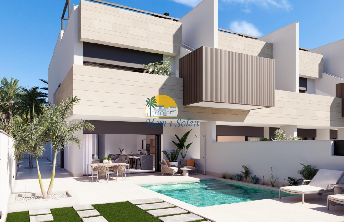 New Build - Ground Floor Bungalow -
Pilar de la Horadada - parques de Andromeda