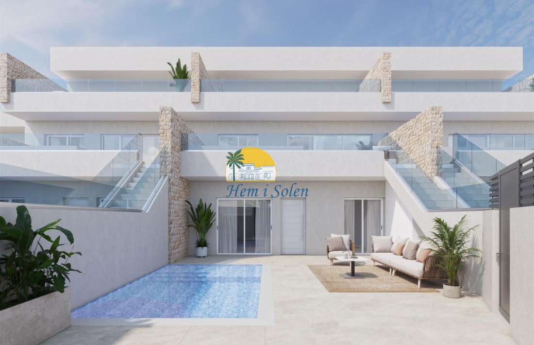 New Build - Ground Floor Bungalow -
Pilar de la Horadada - pueblo