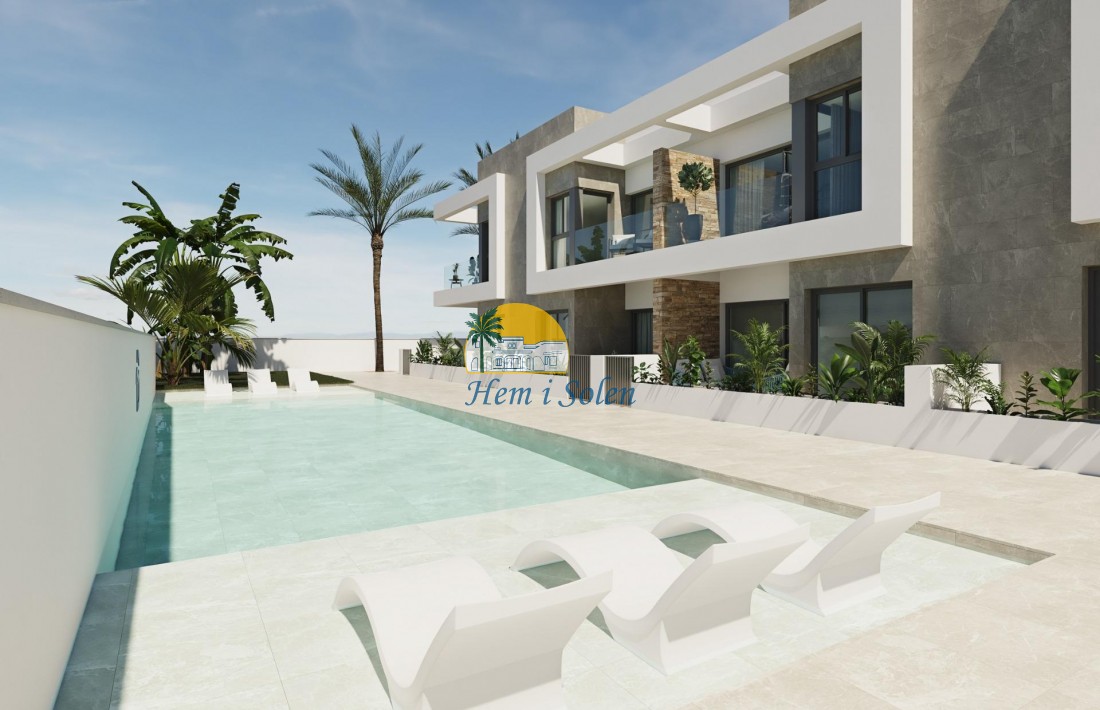 New Build - Ground Floor Bungalow -
Pilar de la Horadada - pueblo