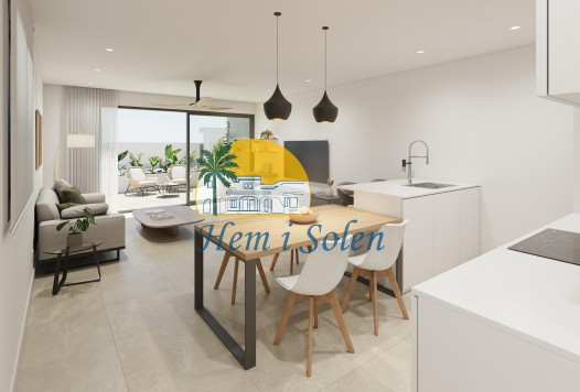 New Build - Ground Floor Bungalow -
Pilar de la Horadada - pueblo