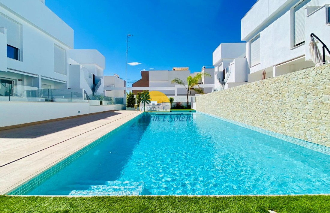 New Build - Ground Floor Bungalow -
Pilar de la Horadada - pueblo