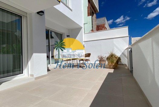 New Build - Ground Floor Bungalow -
Pilar de la Horadada - pueblo