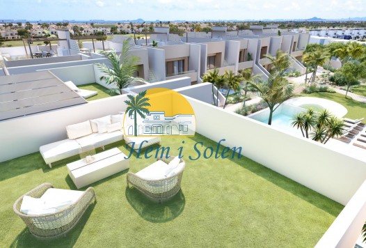 New Build - Ground Floor Bungalow -
San Javier - Roda Golf
