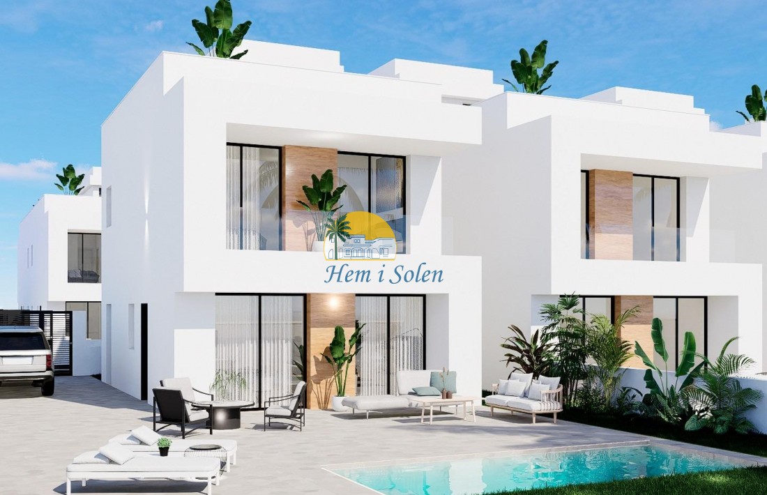 New Build - Semidetached -
Orihuela Costa - La Zenia