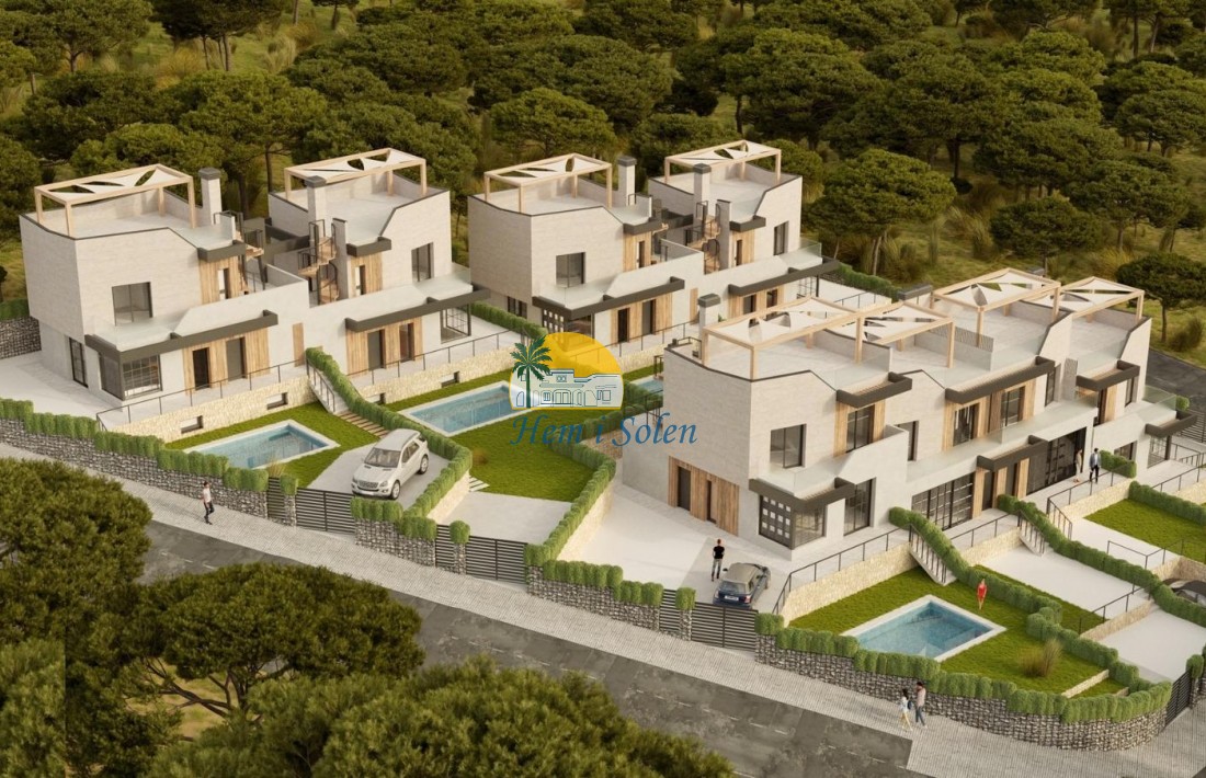 New Build - Semidetached -
Polop - PAU1