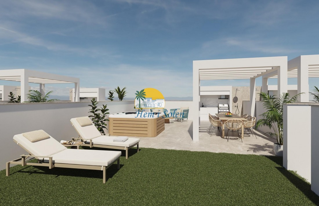 New Build - Top Floor Bungalow -
Pilar de la Horadada - Parque Ramon eugenio Escudero