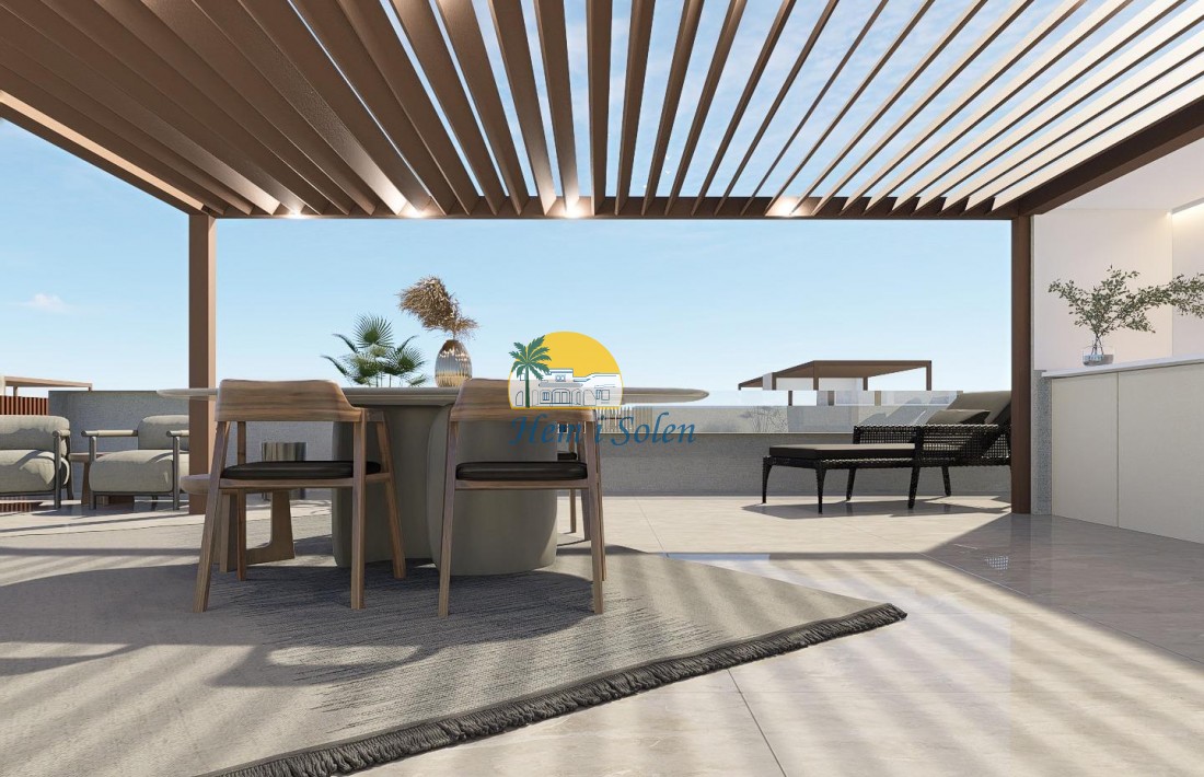 New Build - Top Floor Bungalow -
Pilar de la Horadada - pueblo