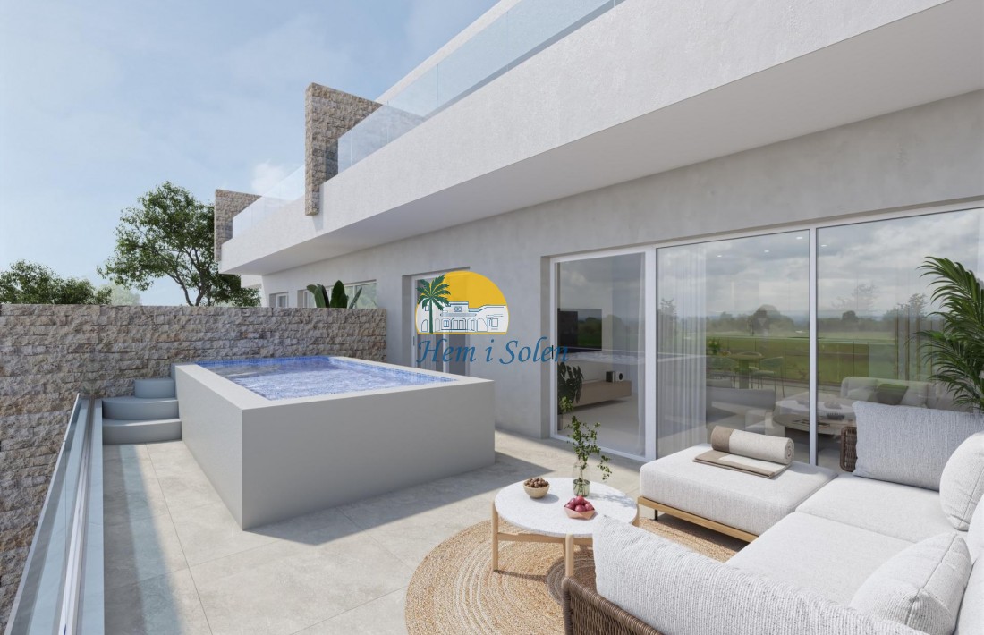 New Build - Top Floor Bungalow -
Pilar de la Horadada - pueblo