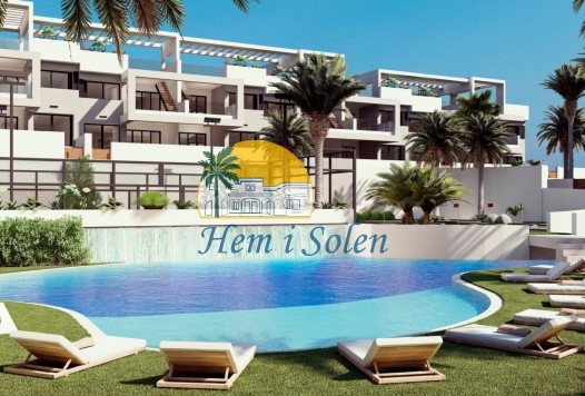 New Build - Top Floor Bungalow -
Torrevieja - Los balcones