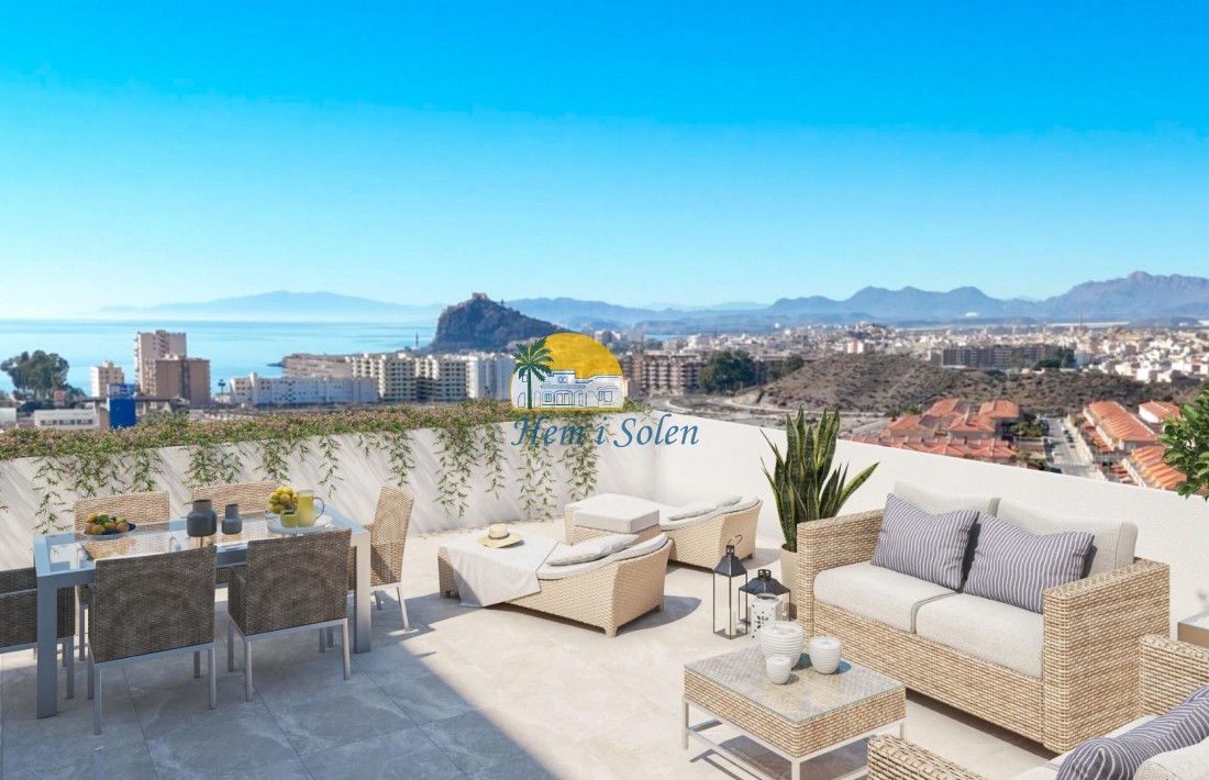 Nueva construcción  - Ático -
Aguilas - Playa del Hornillo