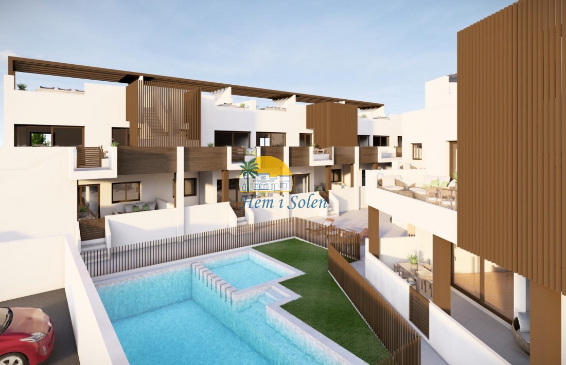 Nueva construcción  - Bungalow en el último piso -
Pilar de la Horadada - pueblo