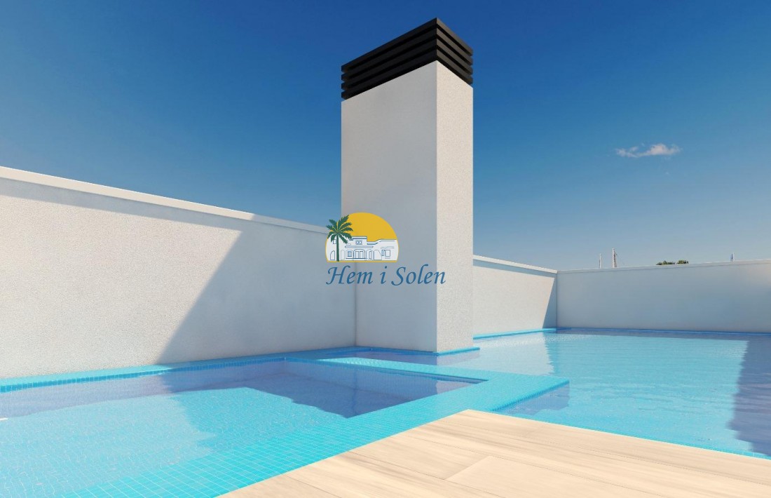Nybyggd - Lägenhet -
Torrevieja - Playa de El Cura