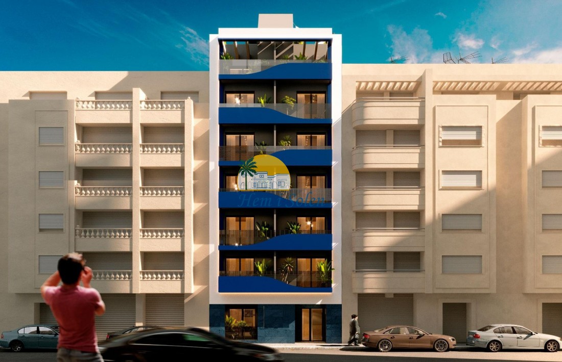 Nybyggd - Lägenhet -
Torrevieja - Playa del Acequión