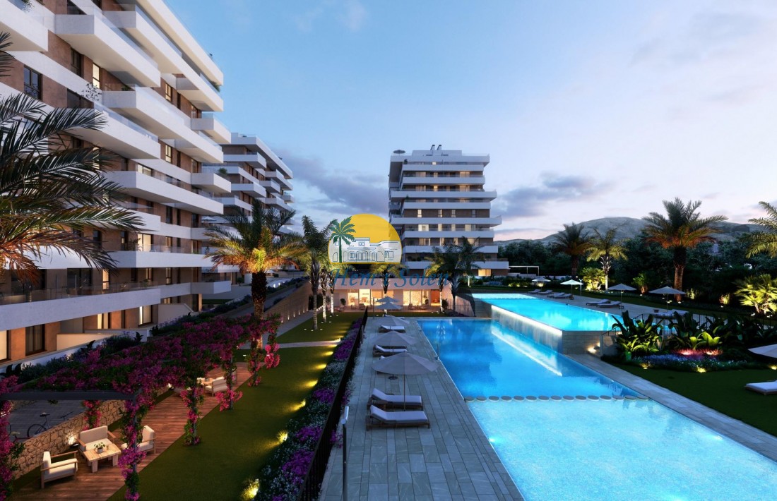 Nybyggd - Lägenhet -
Villajoyosa - Playa del Torres