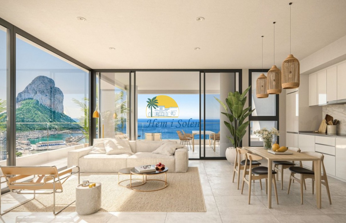 Nybyggd - Takvåning -
Calpe - Playa del Bol