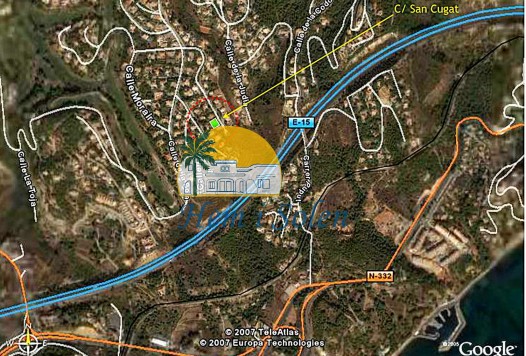 Nybyggd - Tomtmarken -
Altea