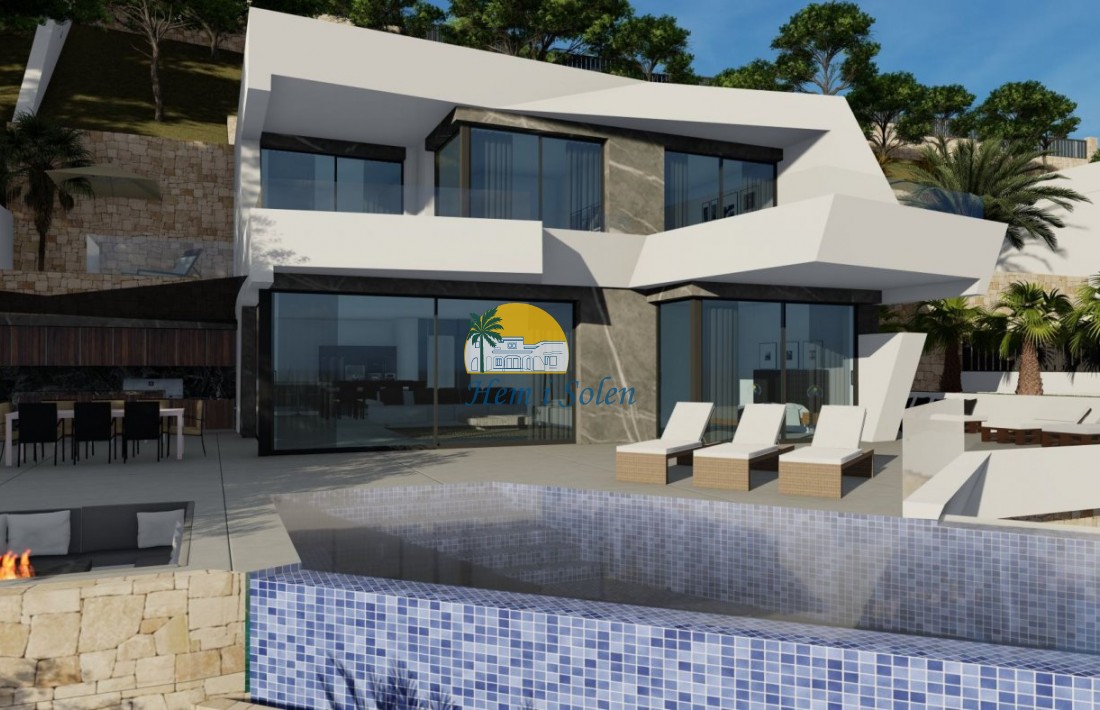 Nybyggd - Villa -
Calpe - Maryvilla