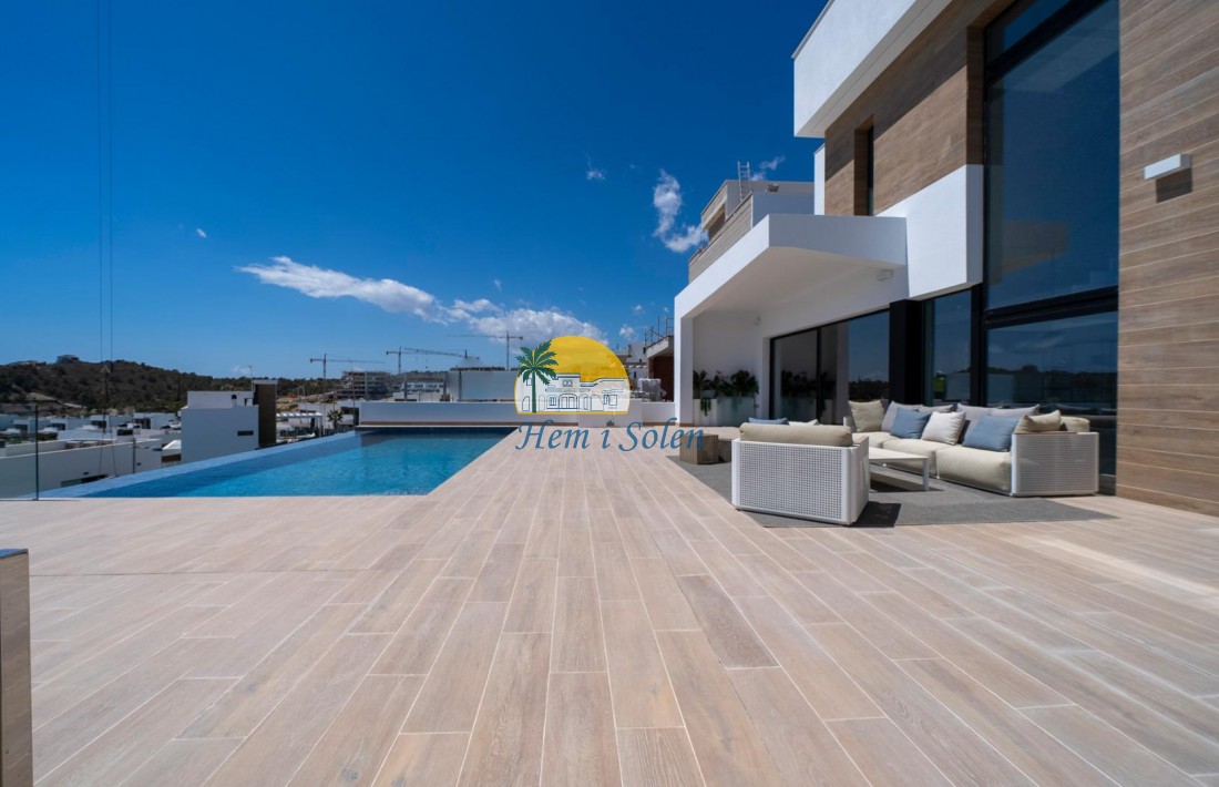 Nybyggd - Villa -
Finestrat - Campana garden