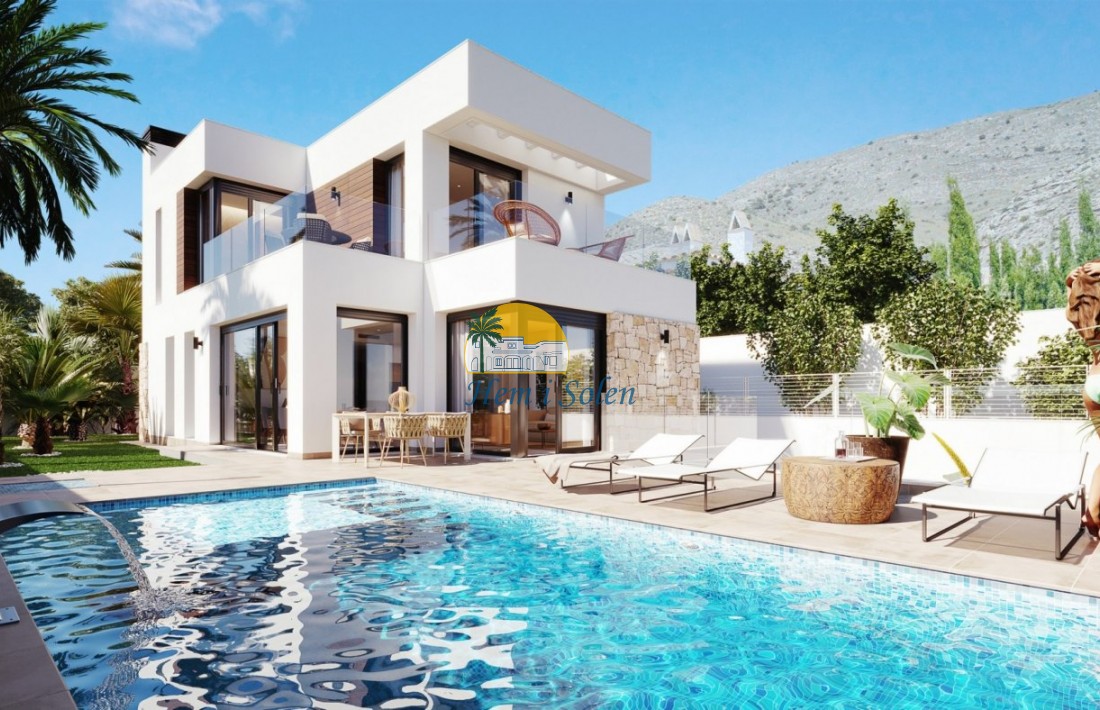 Nybyggd - Villa -
Finestrat - Sierra cortina