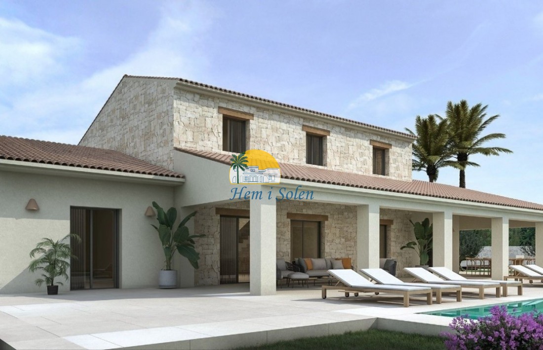 Nybyggd - Villa -
Moraira_Teulada - Fustera