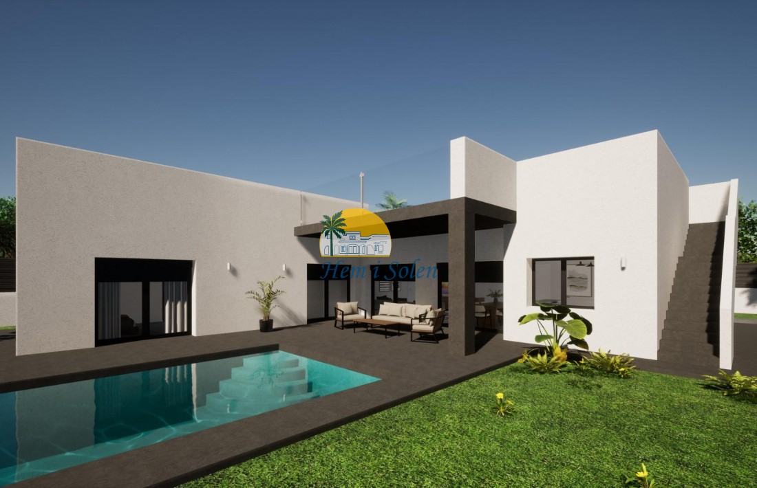 Nybyggd - Villa -
Pinoso - Lel