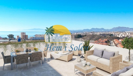 Penthouse - New Build - Aguilas - Playa del Hornillo