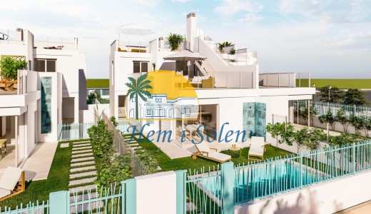 Semidetached - New Build - Los Alcázares - Torre del Rame