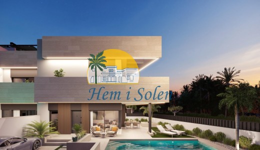 Semidetached - New Build - Pilar de la Horadada - parques de Andromeda