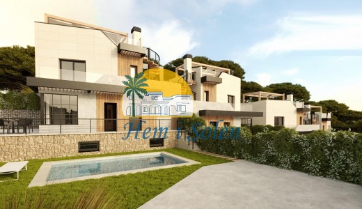 Semidetached - New Build - Polop - PAU1