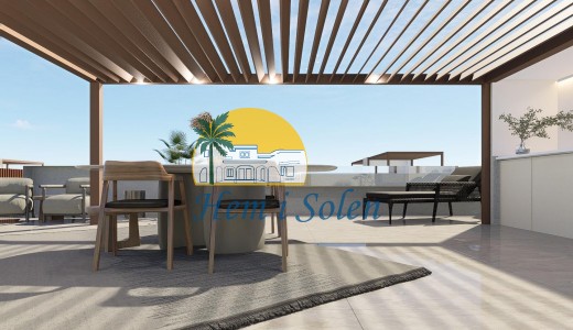Top Floor Bungalow - New Build - Pilar de la Horadada - pueblo
